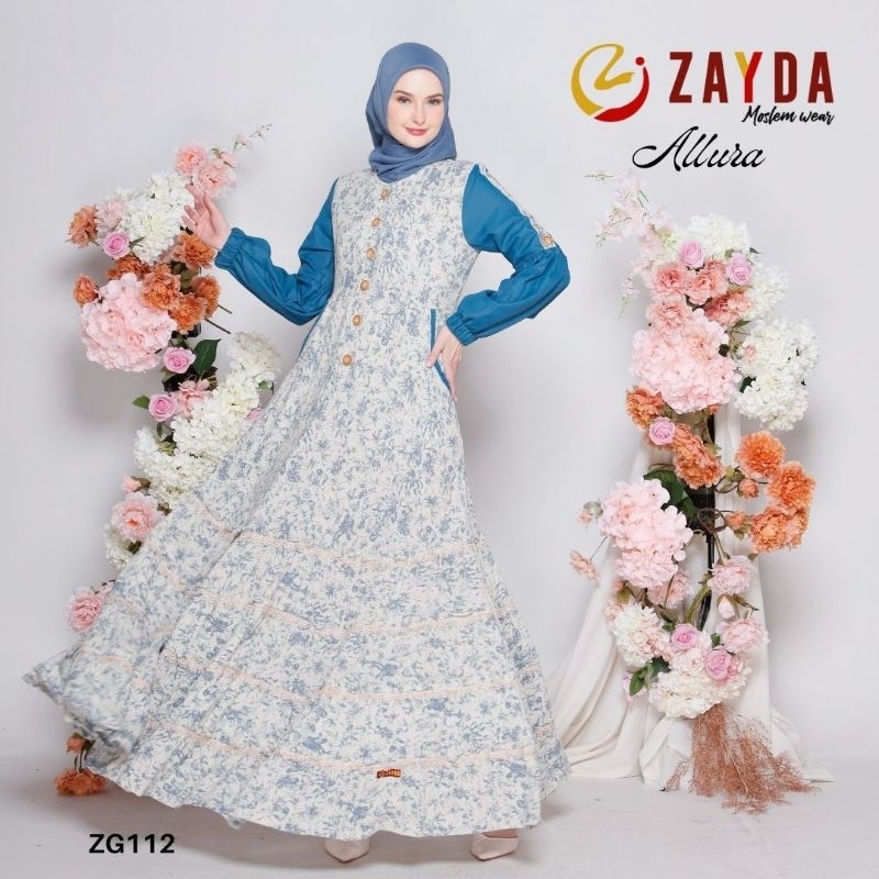 (READY) GAMIS ZAYDA ALLURA SERIES ZG112 BLUE by ZAYDA