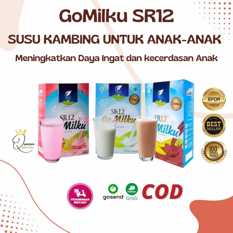 

TERLARIS!!! GOMILKU 600GR SUSU KAMBING ETAWA PREMIUM GO MILKU SR12 HERBAL SKINCARE TANPA GULA DAN KRIMER PENAMBAH NAFSU MAKAN