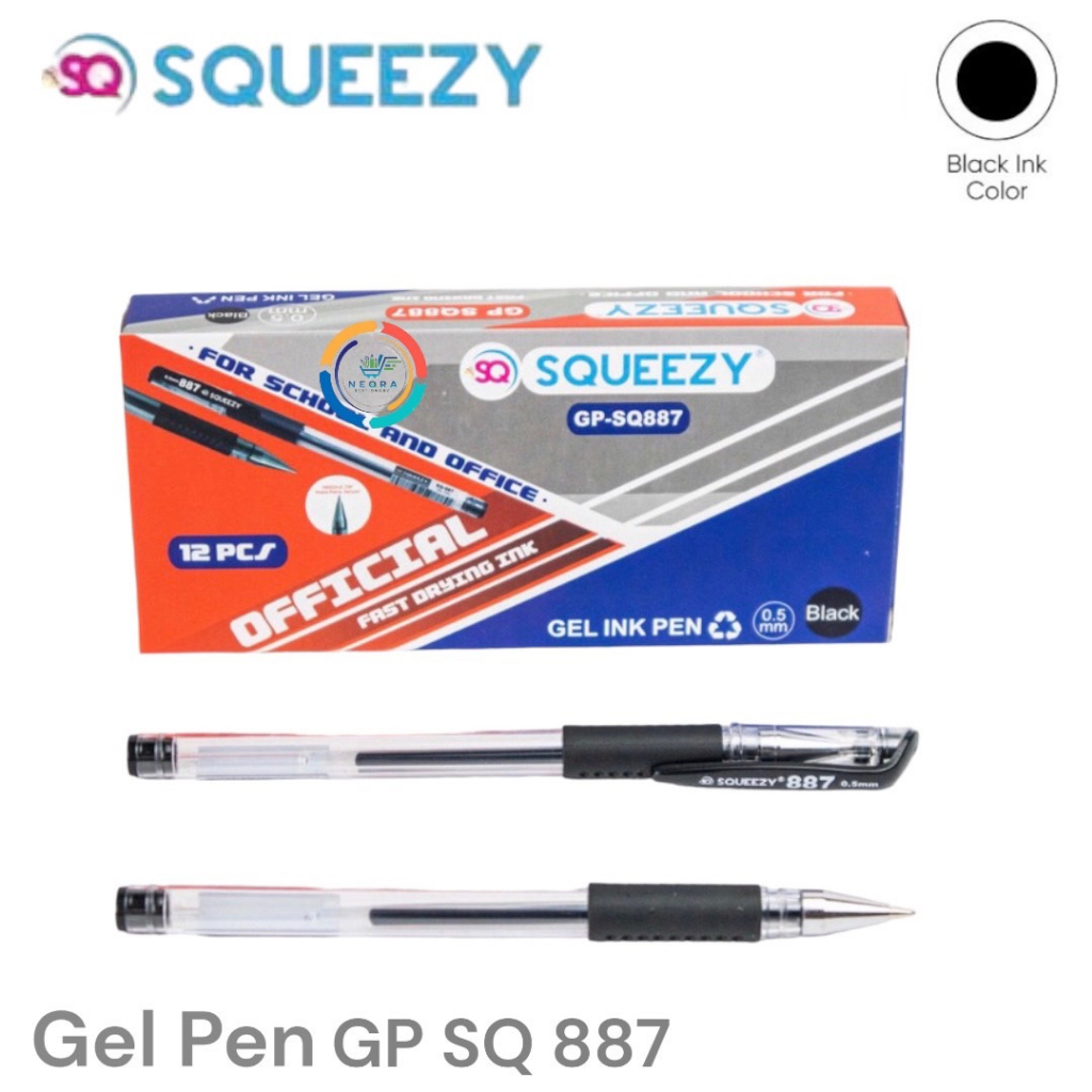 

Squeezy Gel Ink Pen GP SQ887 | 0.5mm
