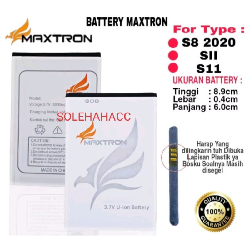 BATREI MAXTRON S11 BATTERY BATRY MAXTRON S11 ORIGINAL