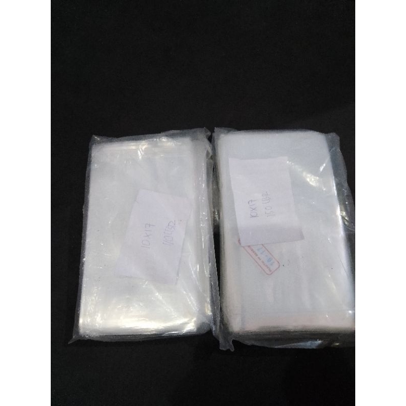 plastik pp bening 10x17 tebal 0,10