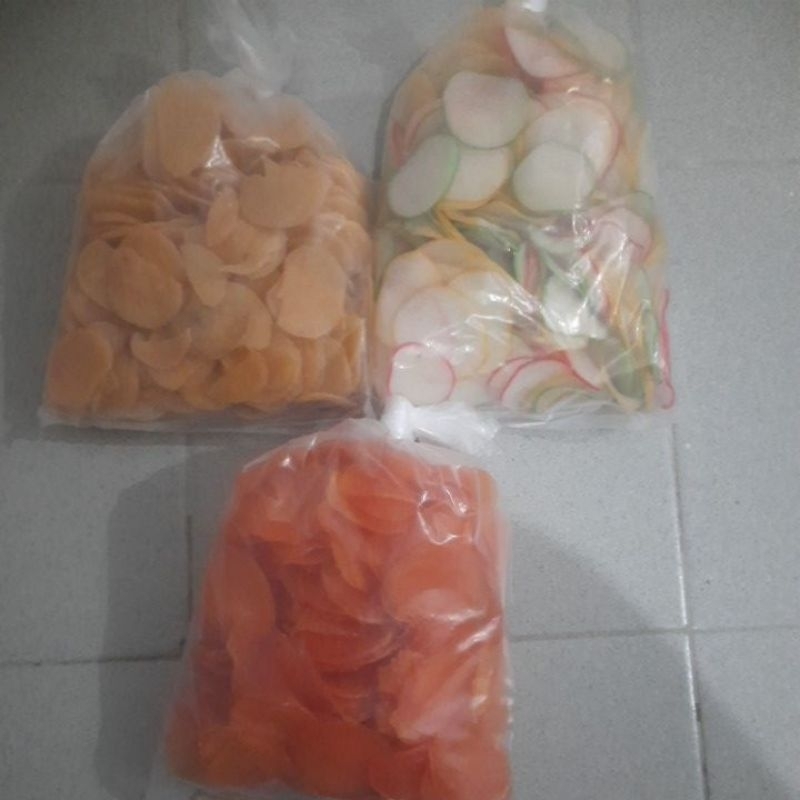 KERUPUK BAWANG / KERUPUK UDANG / KERUPUK MERAH 250g