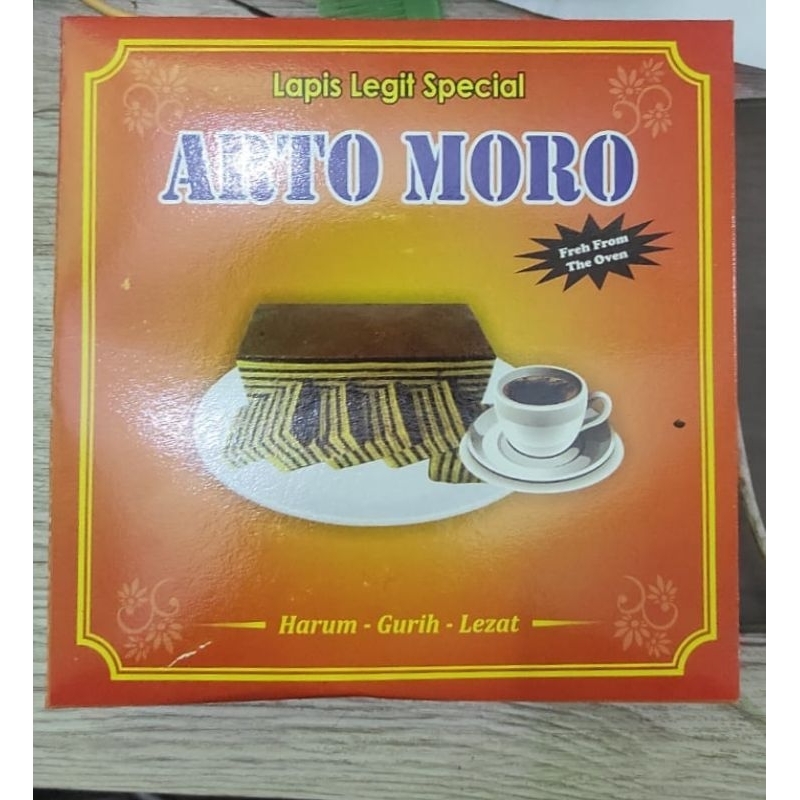 

Lapis legit arto moro khusus jogja/solo/semarang