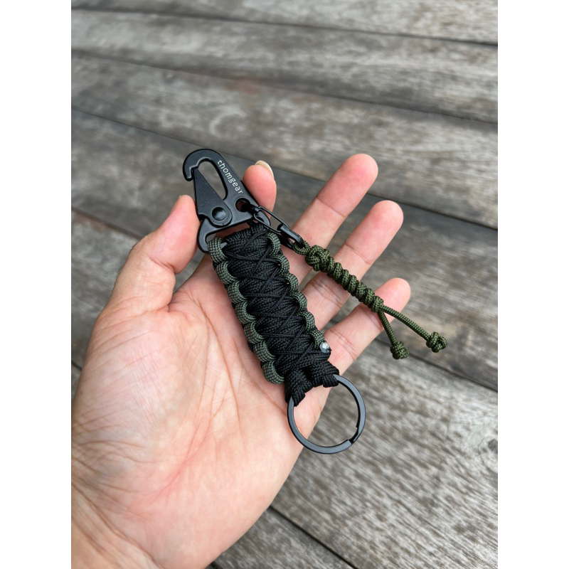 Nabnad Gantungan Kunci Motor Mobil NGK010 Custom Unik Murah Lucu Handmade Tali Paracord 4mm Untuk Ba