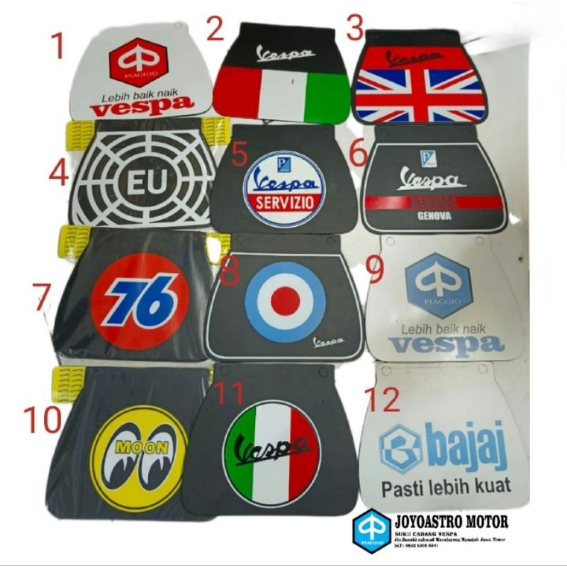 kepet air karpet lumpur vespa super sprint ps px exclusive excel