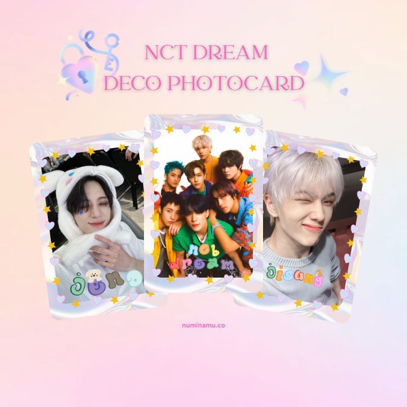 

photocard deco NCT DREAM 2sisi glossy MURAH (MINIMAL BELANJA 5PCS)