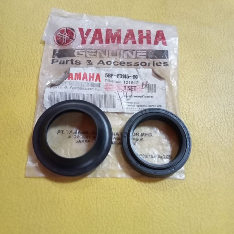 seal shock depan dan seal debu Yamaha scorpio Vixion R15 original YGP