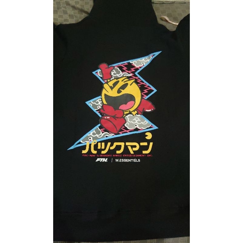 Faith Industries x w.e x bandai Hoddie pac-man sz M (baru) no second