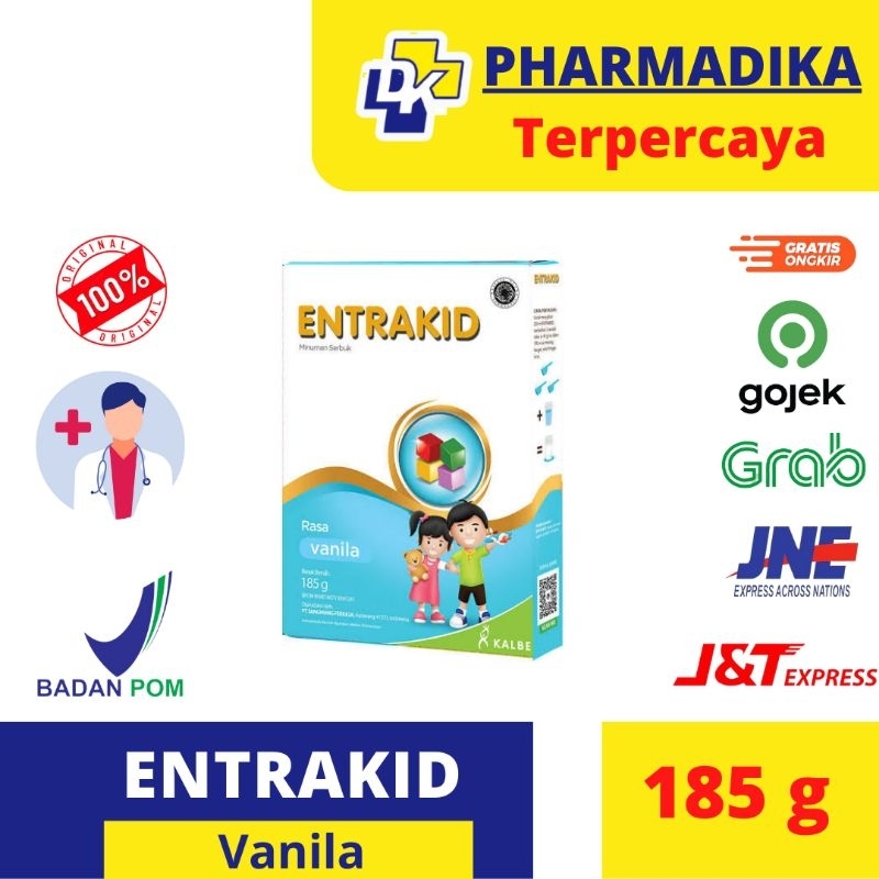 

ENTRAKID 185 GR SUSU BERNUTRISI LENGKAP UNTUK ANAK (tanyakan stok terlebih dahulu)