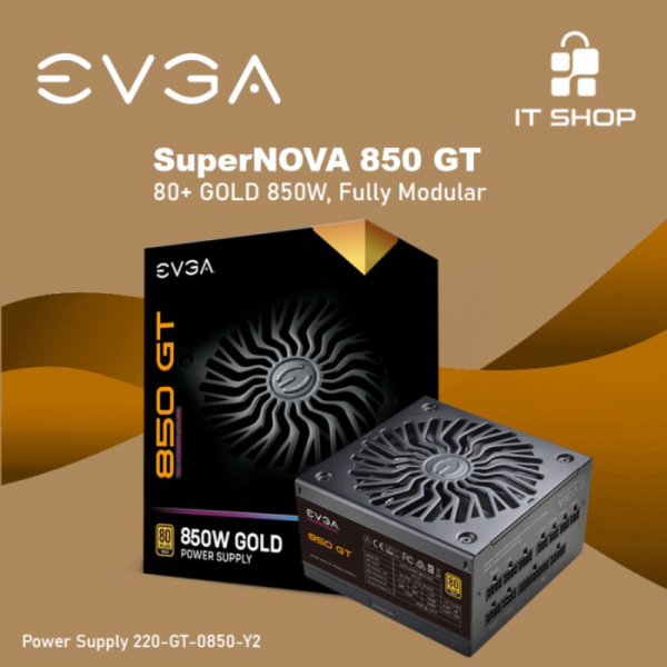 Dijual EVGA SuperNOVA 850 GT 80 Plus Gold 850W Full Modular Murah