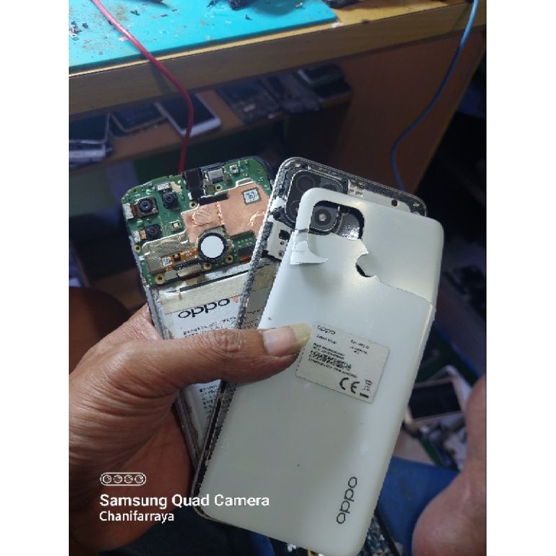 oppo a15 matot