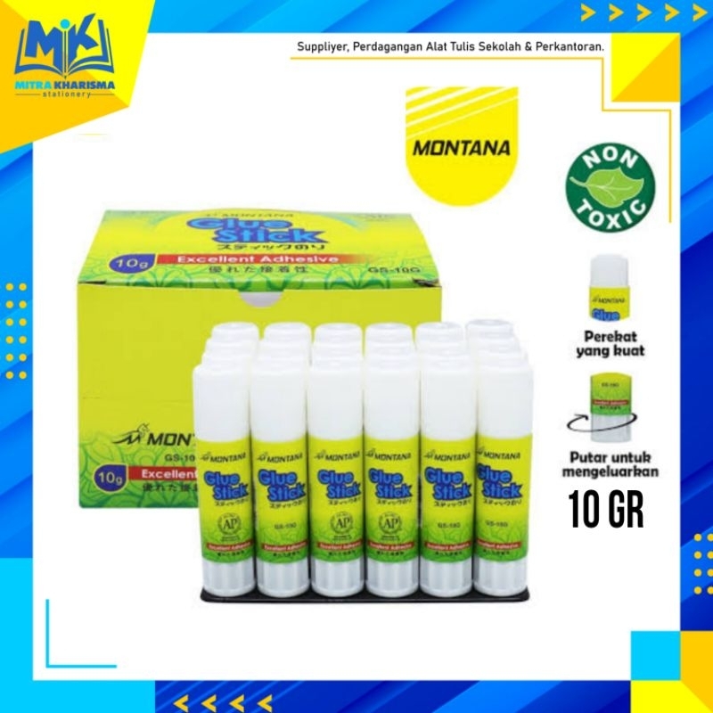 

Glue Stick / Lem Batang Murah MONTANA GS 10G