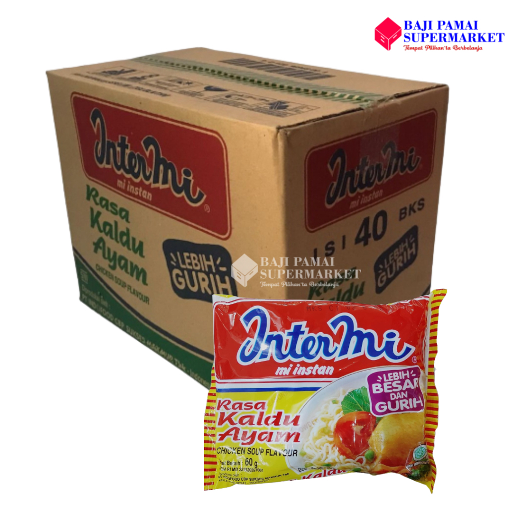 

Mie Intermi Rasa Kaldu Ayam 1 Dos isi 40