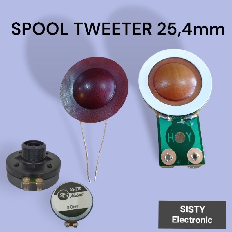 Spol Spul Spool Coil Tweeter Acr CD 1 Accoutic 25-4 Dll