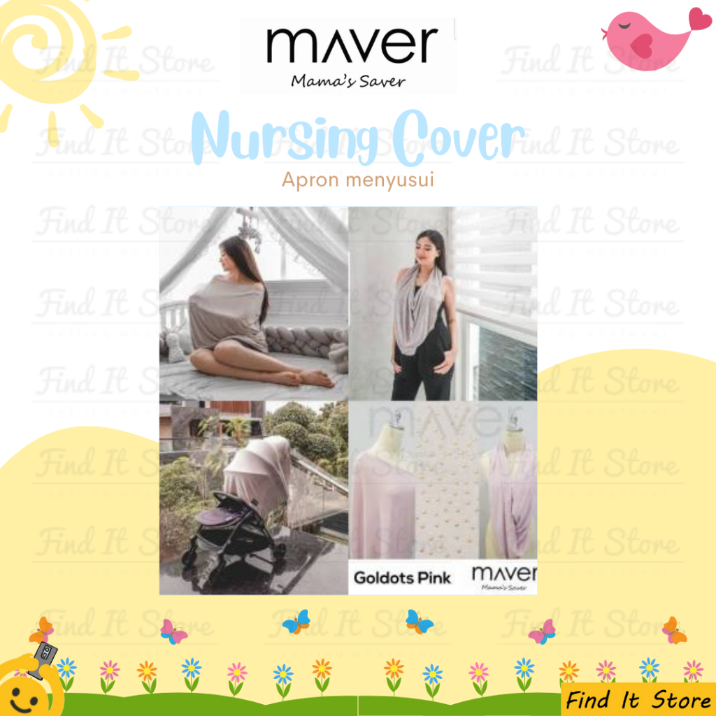 Maver - Nursing Cover | Apron Menyusui