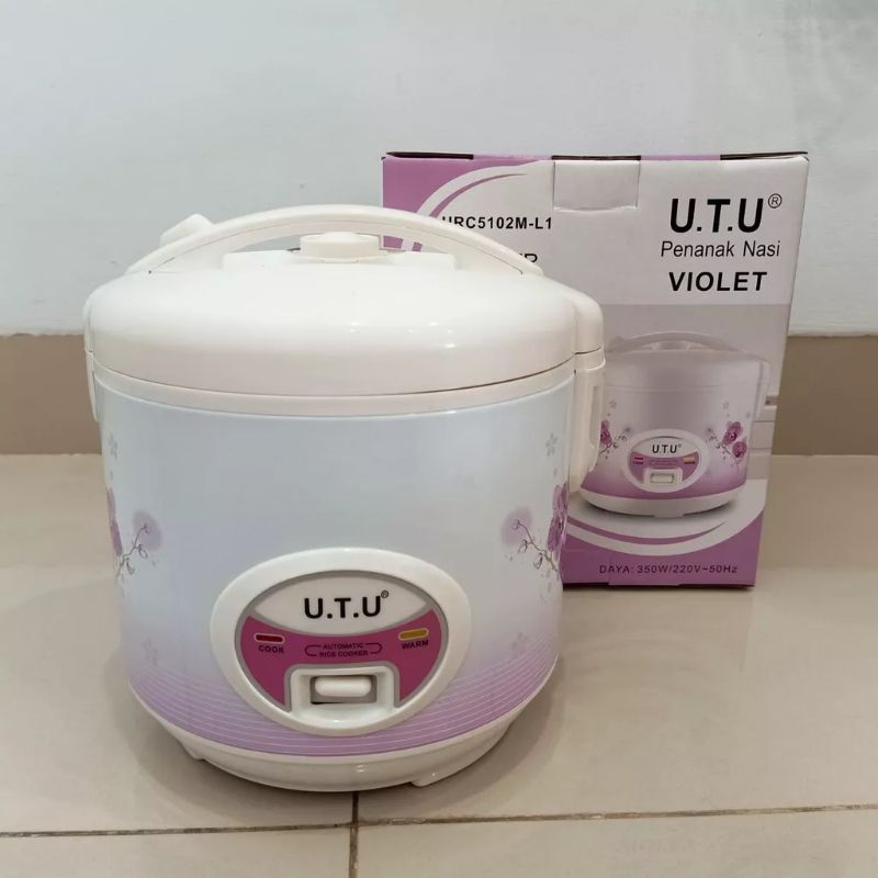 rice cooker UTU 1 Liter / penanak nasi / magic com UTU kapasitas kecil mini 1 Liter