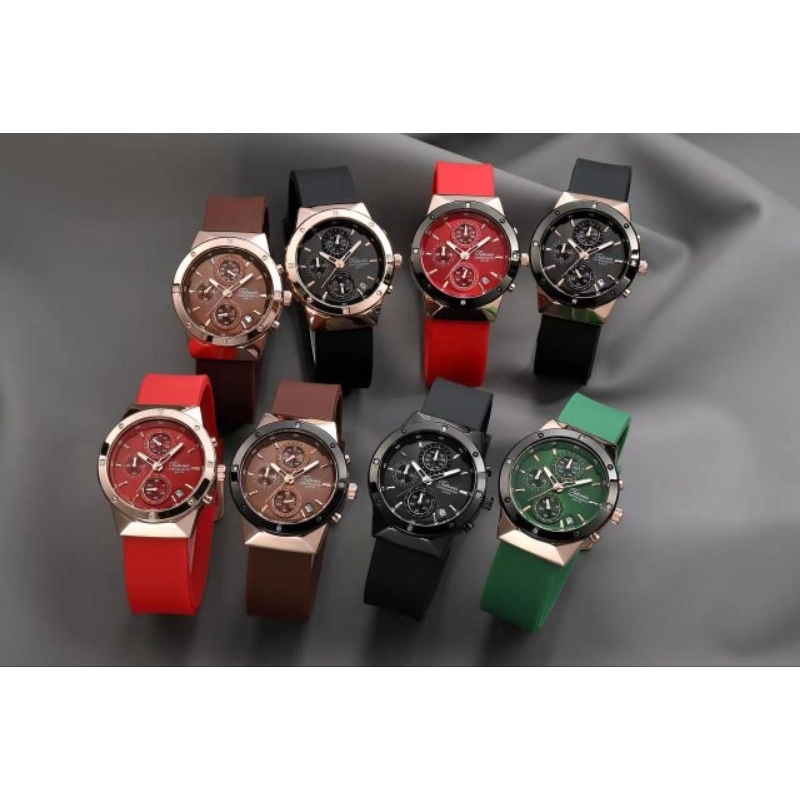 COD....JAM TANGAN WANITA NEW TETONIS TS-1006L ORIGINAL GARANSI RESMI 1 TAHUN WATERPROOF 3 ATM STRAP 