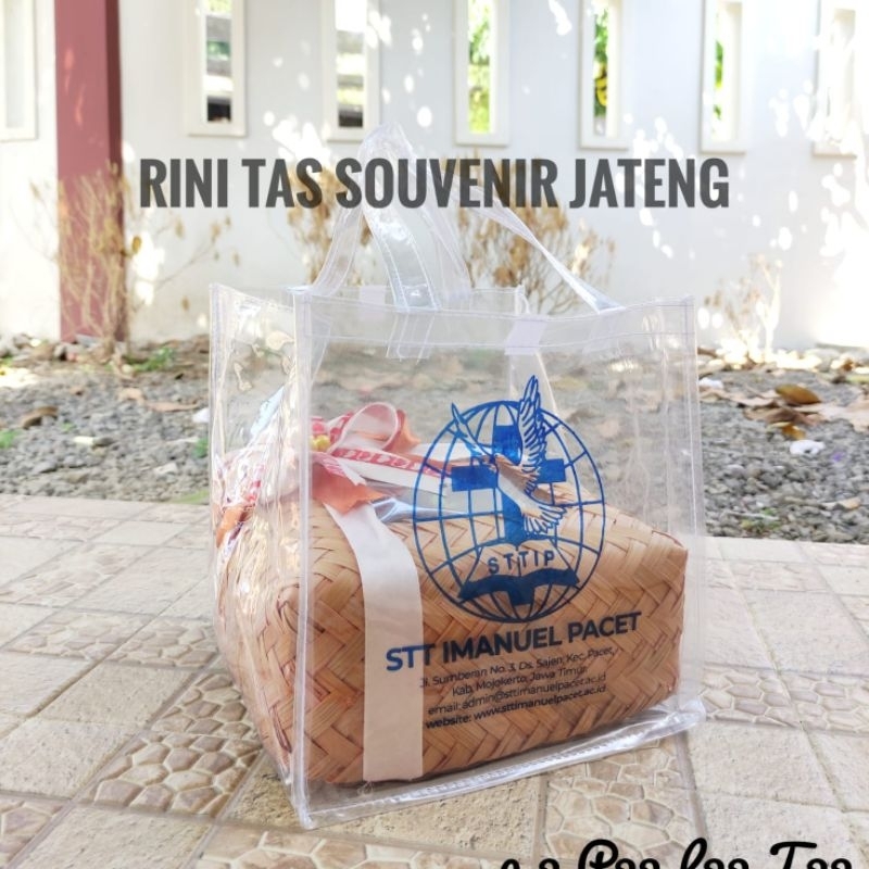 Tas Mika tebal 0,2 - Tas Souvenir Mika Transparan