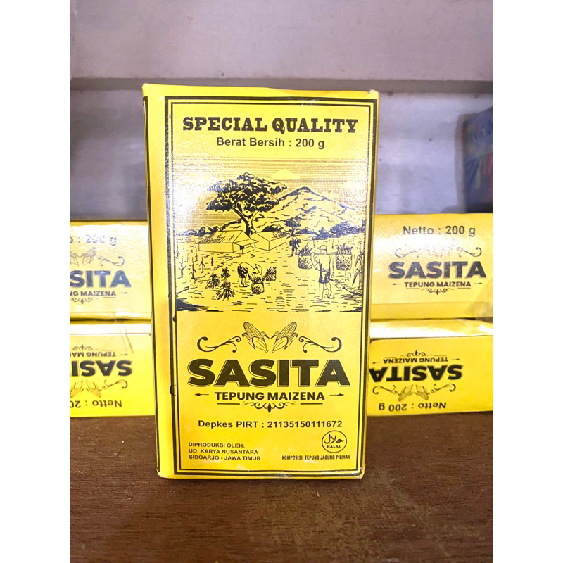 

SASITA - Tepung Maizena Special Quality per kotak 200g