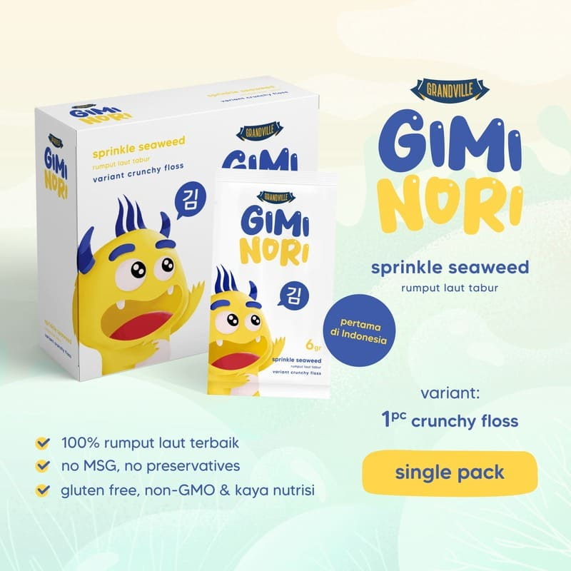 Grandville Gimi Nori Rumput Laut Tabur Floss Single pack