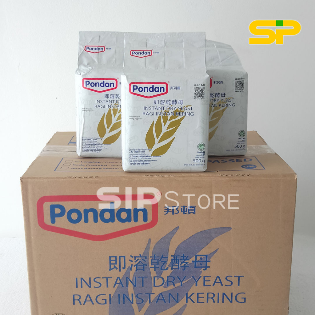 

Ragi Instan "PONDAN" @500Gram / Instant Yeast / Ragi Kering / Pondan Instant Dry Yeast 500gr