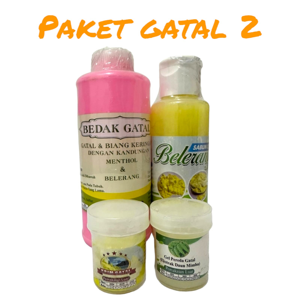paket basmi gatal dengan sulfur plus bedak gatal efektif dan ampuh