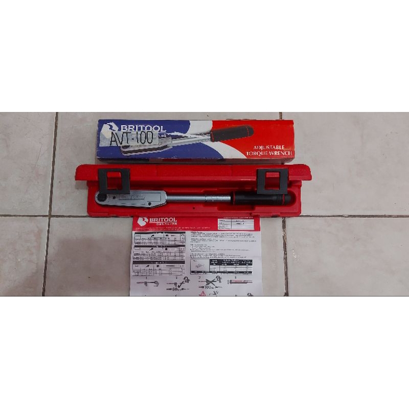 BRITOOL AVT 100 Kunci Moment / Kunci Torsi / Torque Wrench