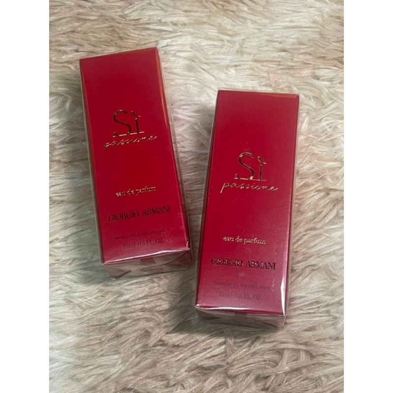 Parfume Authentic Original Giorgio Armani Si Passione EDP For Women 15ml s