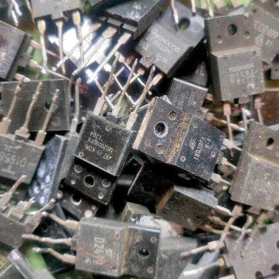 10pcs transistor horizontal cabutan