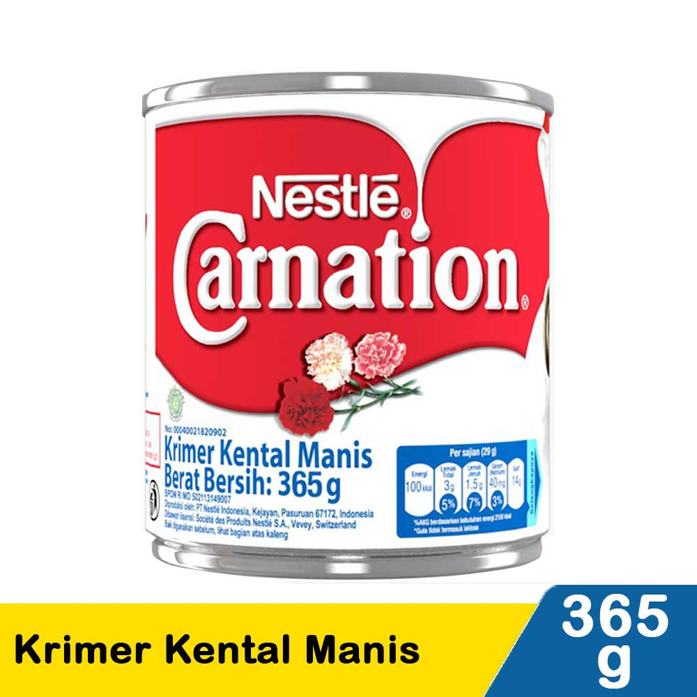 

CARNATION KRIMER KENTAL MANIS 365G