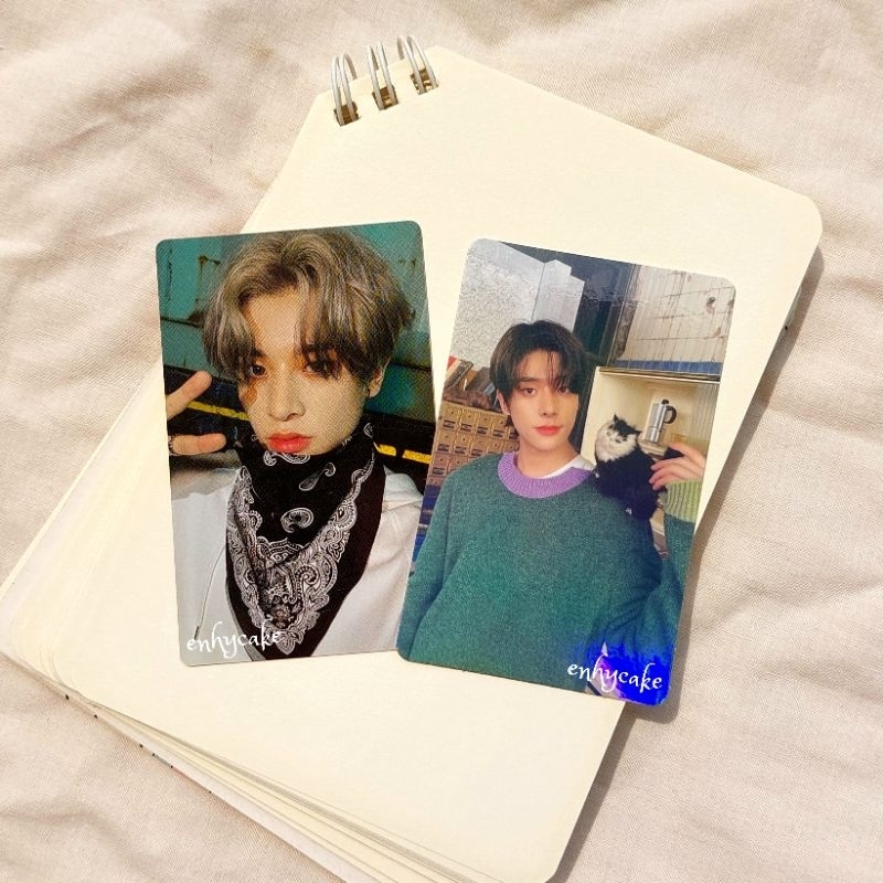 PHOTOCARD PC ENHYPEN JAKE MANIFESTO DAY ONE DIMENSION DILEMMA WEVERSE JAPAN CHARYBDIS HOLOGRAM : lee