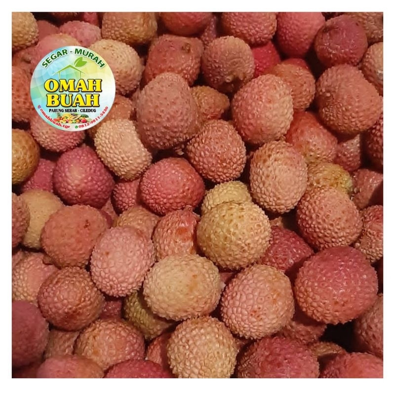 Buah Leci Madu Import Manis Segar