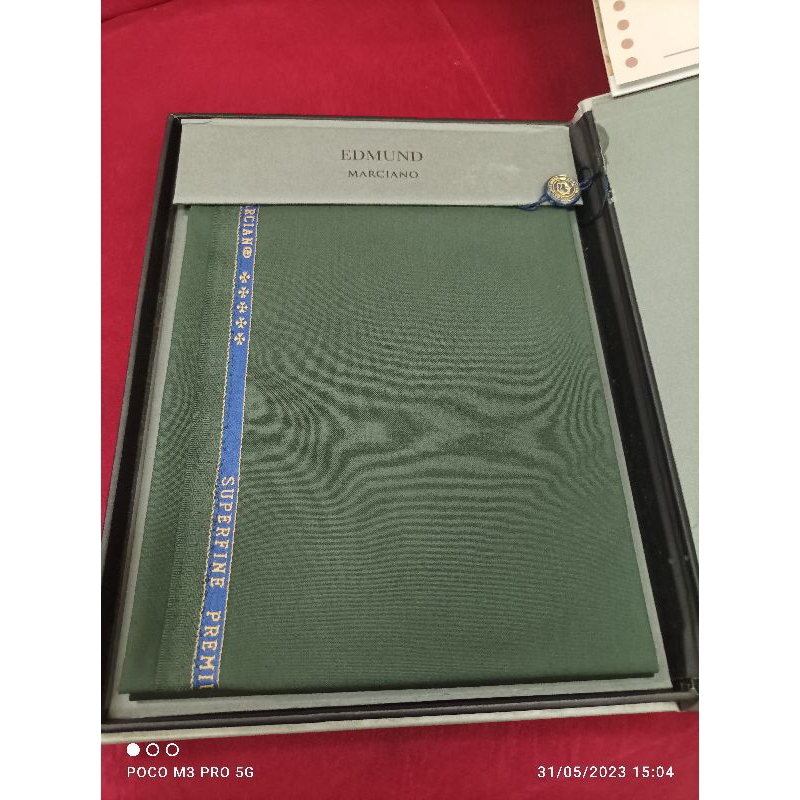 kain bahan pdh/pdu TNI AD super woll edmun premium baju seragam dinas SNI