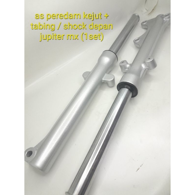 shock depan Jupiter mx lama / Jupiter mx baru.shock depan set Jupiter mx old/Jupiter mx new