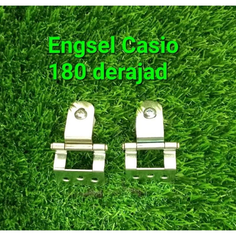 Engsel Kaca Casio 180 derajad Per Pasang