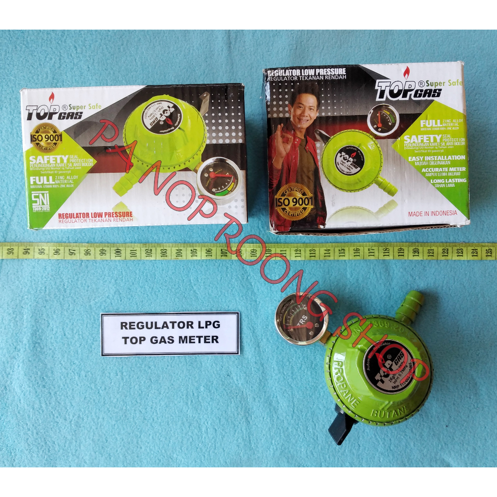 REGULATOR LPG TOP GAS METER