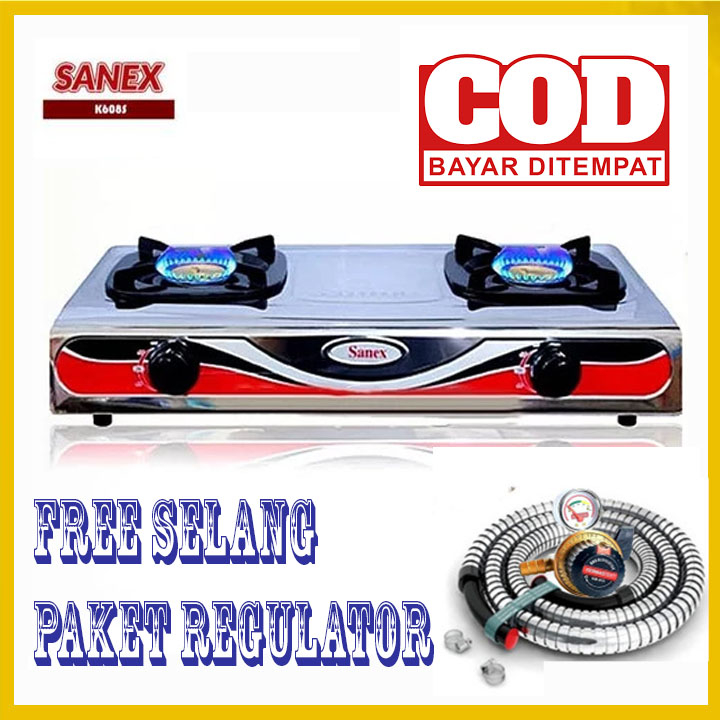 KOMPOR GAS KOMPOR GAS 2 TUNGKU / KOMPOR 2 TUNGKU / KOMPOR 2 TUNGKU MURAH / KOMPOR FREEE SELANG PAKET