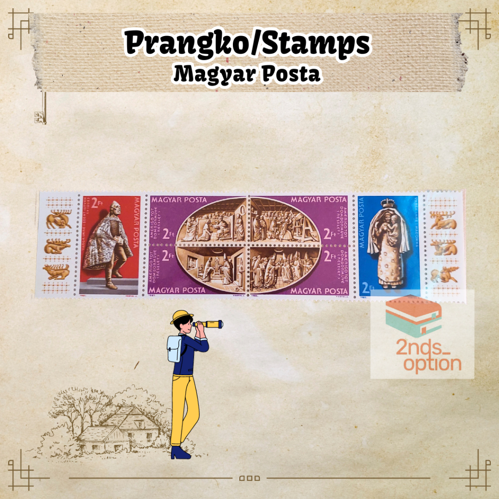 

Prangko/Stamps Hongaria: Magyar Posta 2Ft