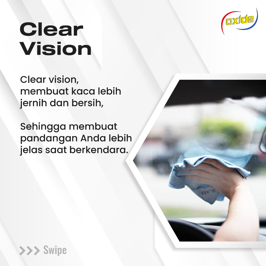 Oxide Glass Cleaner/Pembersih Kaca Mobil Anti Fog 250 Ml Image 4