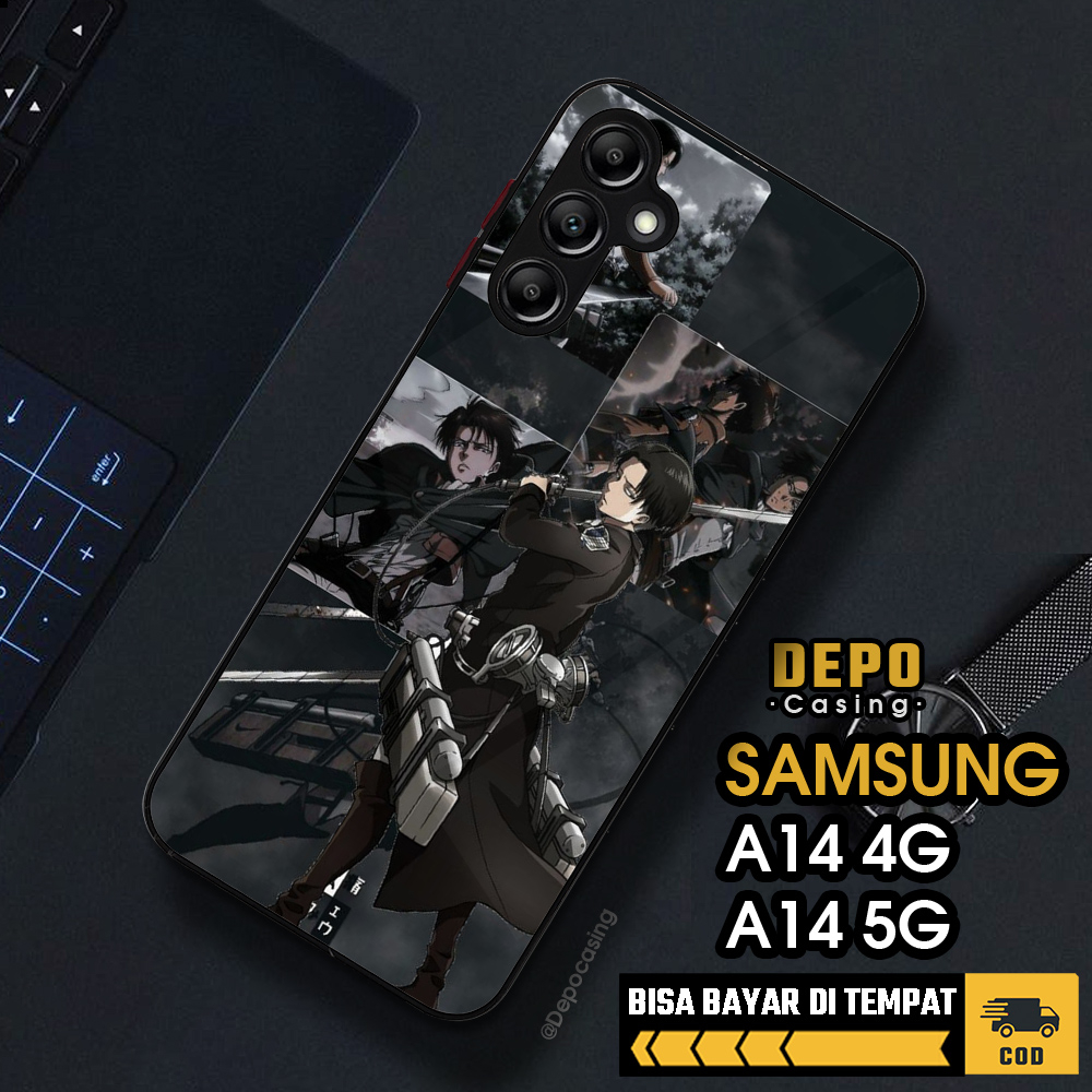 Case Samsung A14 4G A14 5G Casing Samsung A14 4G A14 5G Depo Casing [AOT1] Case Glossy Case Aestheti