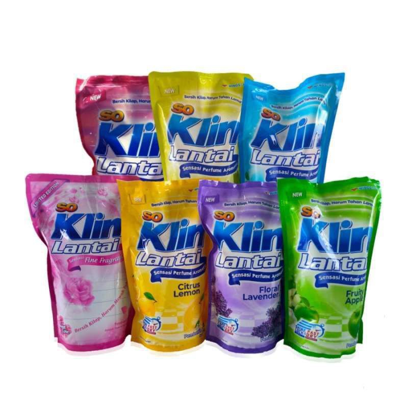 Soklin lantai refill 770ml