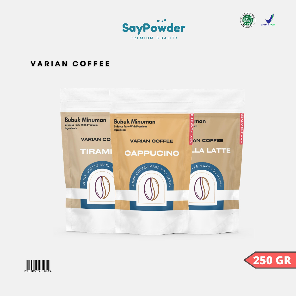 

Bubuk Minuman Varian Coffee Premium 250 Gram Serbuk Minuman Kekinian Powder Minuman Serbuk Minuman Bubuk Minuman Kekinian Minuman Serbuk Kekinian Serbuk Minuman Boba