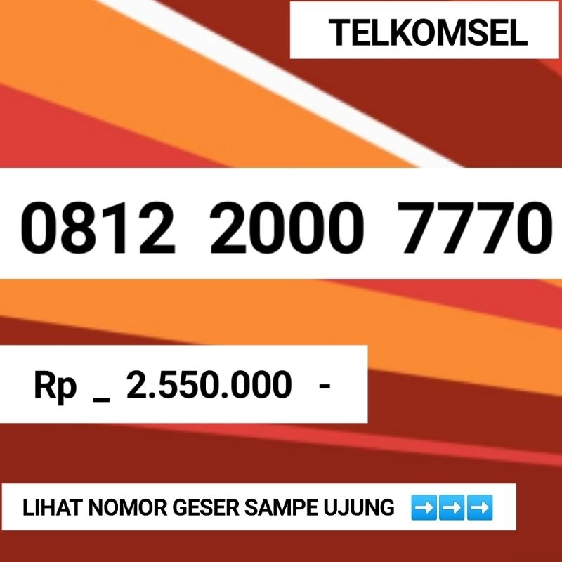 Nomor Cantik Simpati 4G Seri Kembar ABC ABC Murah Meriah Nomor Cantik Simpati 4G Seri Kembar Murah