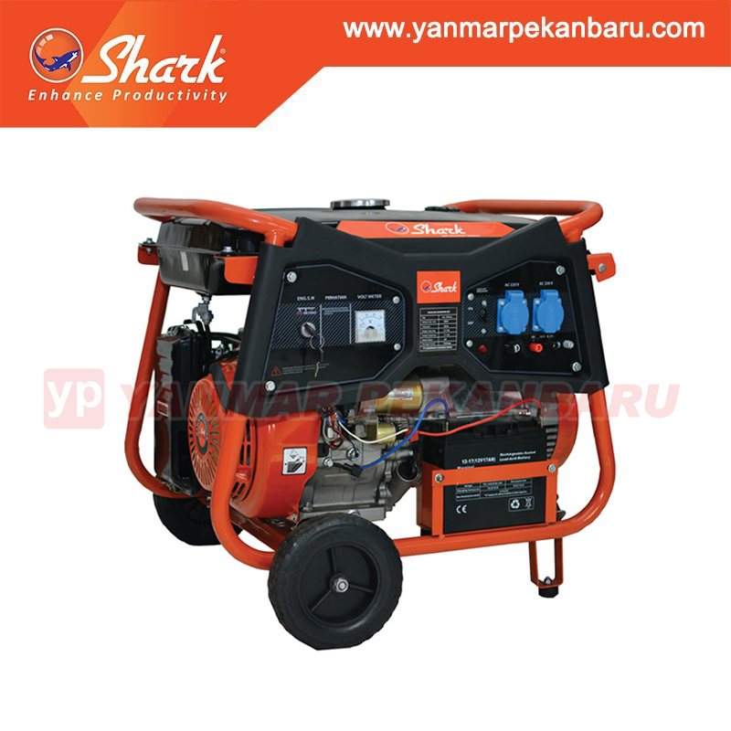 Genset / Generator Bensin 6500 Watt SHARK SG 10000 X