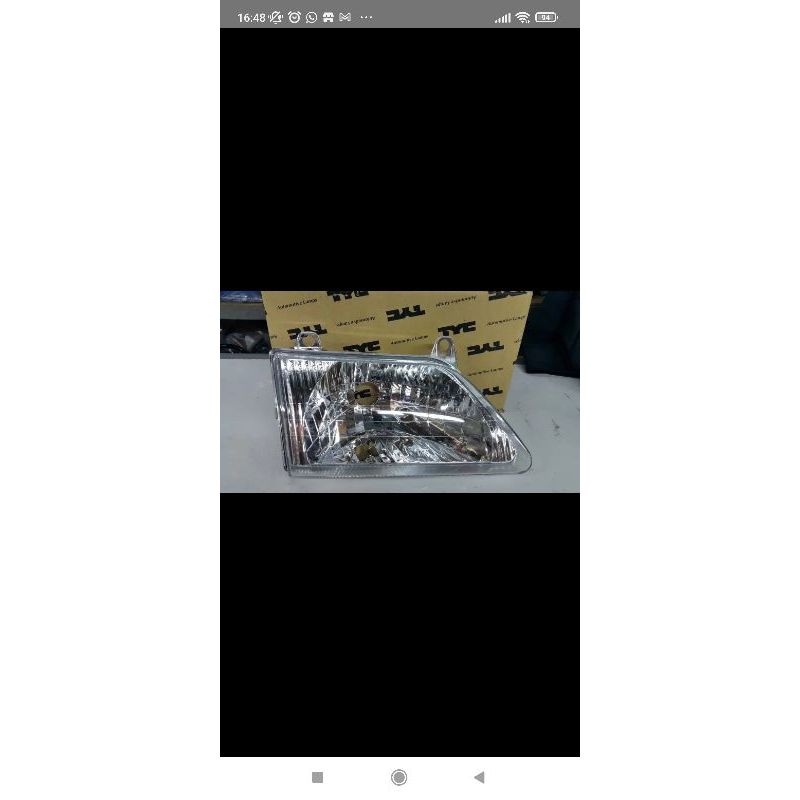 Headlamp Head Lamp lampu depan Soluna 2001-2003