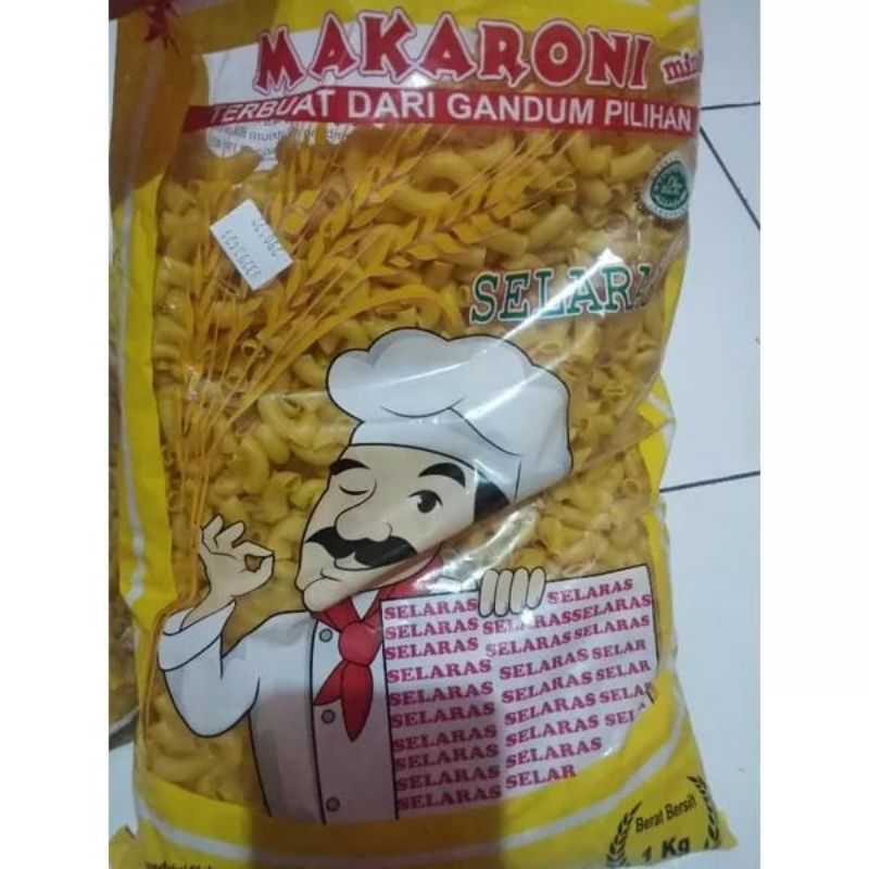 makaroni bantet mentah 1kilo