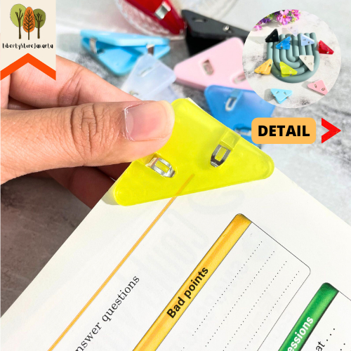 

Paper Clip Triangle Sudut Dokumen Penjepit Kertas Segitiga Warna Warni Alat Tulis Kantor Sekolah Ready Grosir Kado Ulang Tahun READY COD