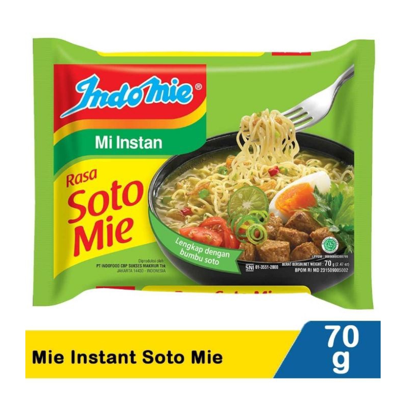 

INDOMIE SOTO 70G / PCS