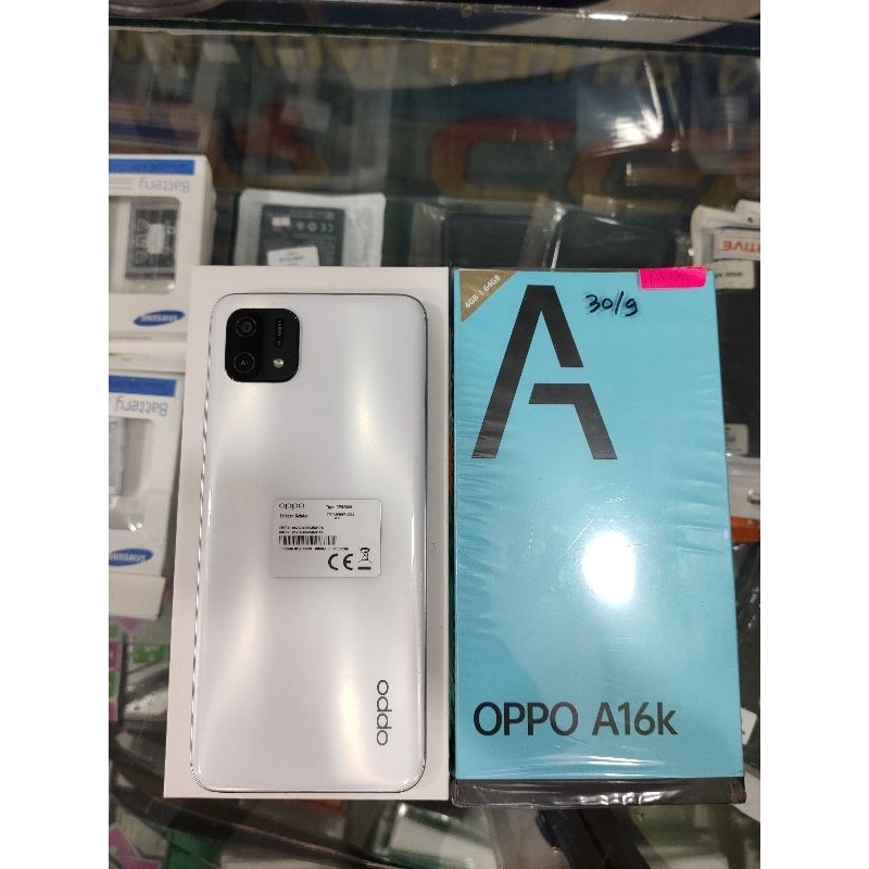 Oppo A16k 4/64 Second Fullset