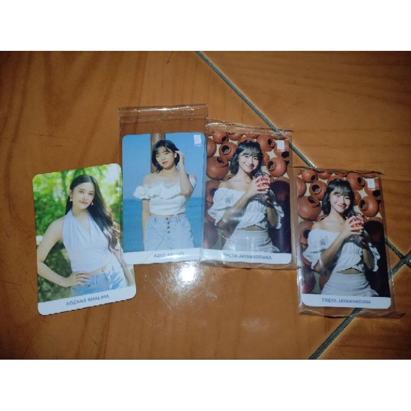Photocard Freya Zee Ashel Summer Tour JKT48 Official